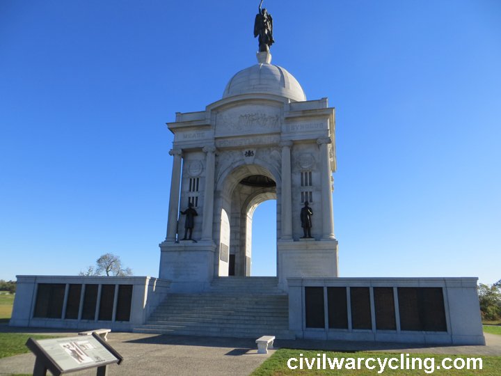 Pennsylania State Monument (1910, statues 1913)