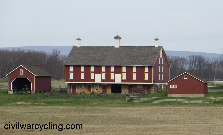 Codori Barn on Emmitsburg Road