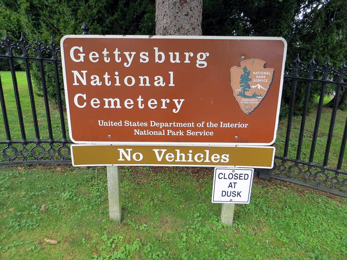 Gettysburg National Cemetery (formerly Soldiers National Cemetery) Gettysburg National Cemetery (formerly Soldiers National Cemetery)