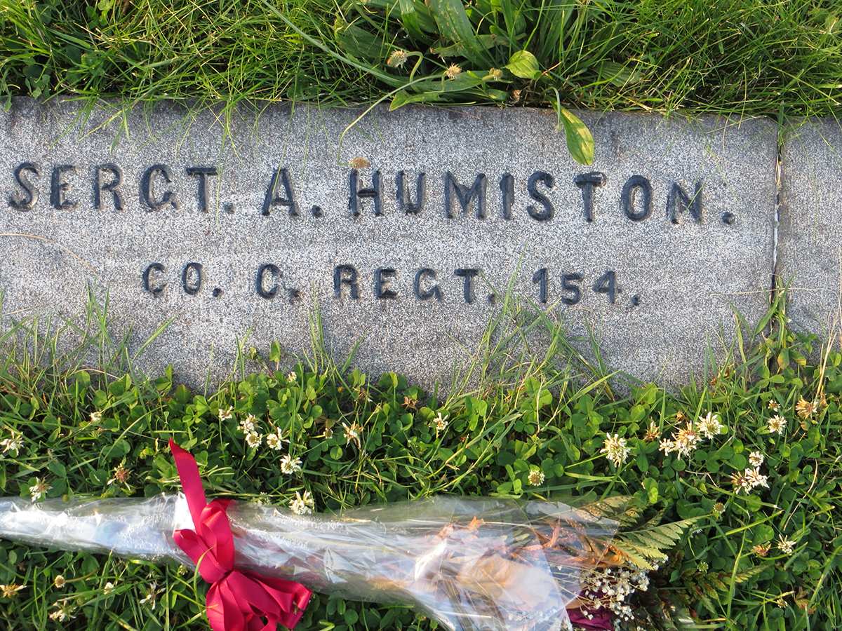 Grave of Sgt. Amos Humiston Grave of Sgt. Amos Humiston